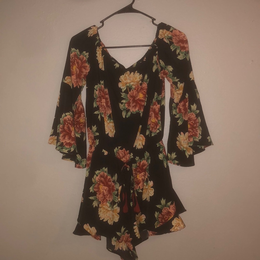 Off the shoulder romper